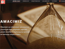 Tablet Screenshot of cozumvakfi.org